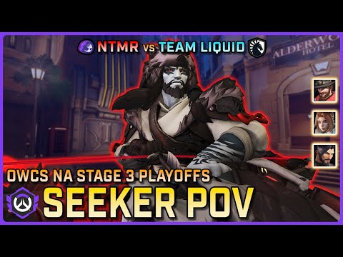 [ Seeker ] INSANE HANZO | NTMR vs Team Liquid | OWCS NA Stage 3 Playoffs