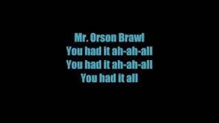 100 Monkeys - Orson Brawl (Lyrics on Screen)