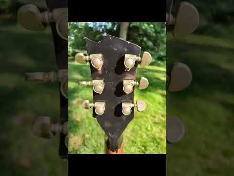 TG Custom Guitars Neil Young Tribute The Horse Old Black Les Paul Made from Old Growth Barn Wood from 1880 Serial # 002 image 15