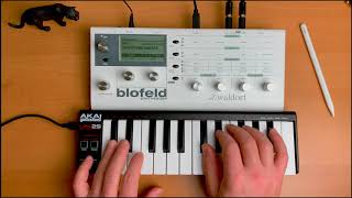Video thumbnail for Waldorf blofeld Synthesizer by Nurullah Cacan