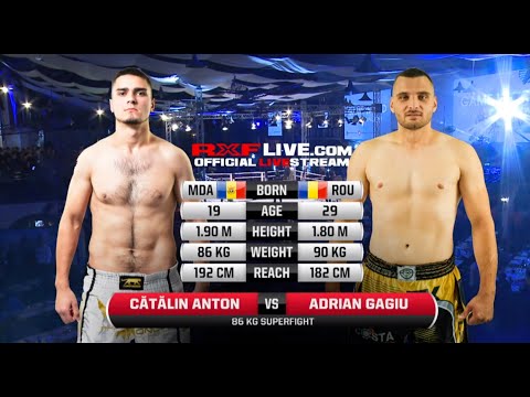 RXF Kickboxing : Catalin Anton vs Andrian Gagiu