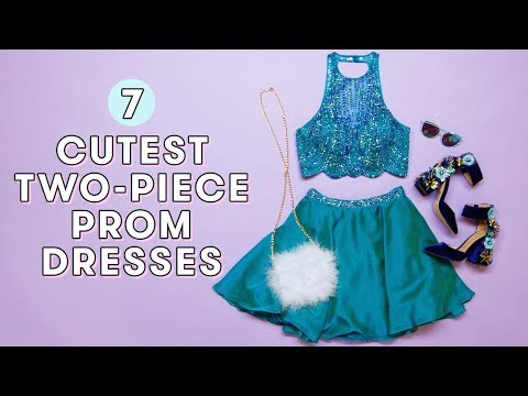 Two-Piece Prom Dress Outfit Ideas | Style Lab |...