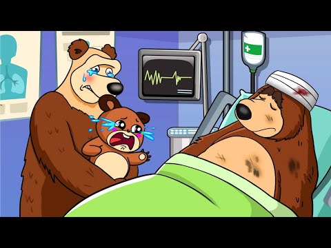 Daddy Bear, I Did it! - Please Don't Leave Me, DAD Bear | Bear's Life Story | Bear Funny Animation