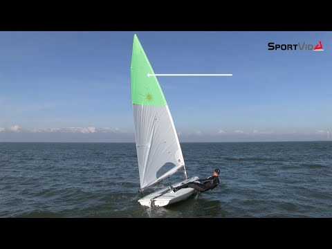 How to adjust the Laser Cunningham - MK2 sail