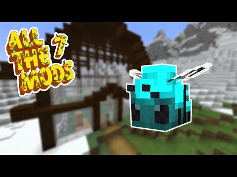 COMO COMEÇAR NO PRODUCTIVE BEES!! APRENDENDO SOBRE MODS - ATM 7 #24
