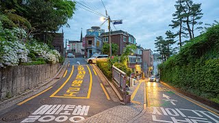 Seoul Night Walk from Namsan to Myeongdong Street | 4K HDR