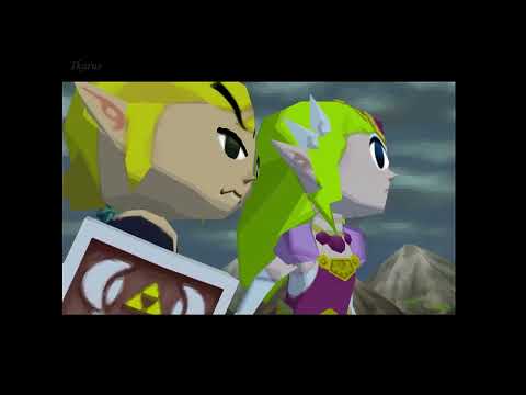 Zelda: Spirit Tracks - Demon Train and Final Boss Malladus & Ending Credits [Upscaled]