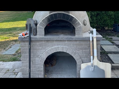 How to make NY style pizza with a wood fired oven