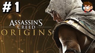 어쌔신 크리드 오리진] # 1 이집트의 암살자, 갓겜 느낌 팍팍?! 전투 팍팍!