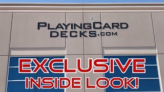 Tour of PlayingCardDecks.com (w/ BONUS magic trick) - Ep23 - Inside the Casino