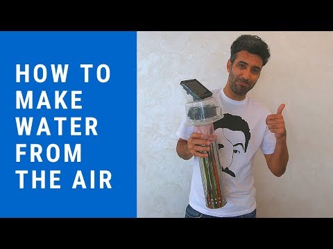 Water from the air. Homemade atmospheric water generator (AWG)