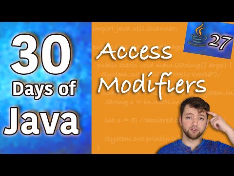 Hands on Java Access Modifiers Day 27