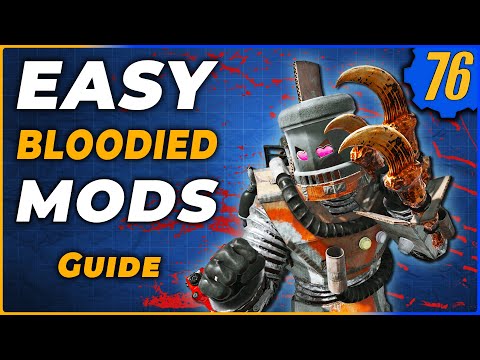 Get the Most Wanted Bloodied Legendary Mod Fast in Fallout 76