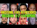ANGRY 🤬 ARSENAL FANS REACTION TO ARSENAL 0-2 LIVERPOOL | FANS CHANNEL