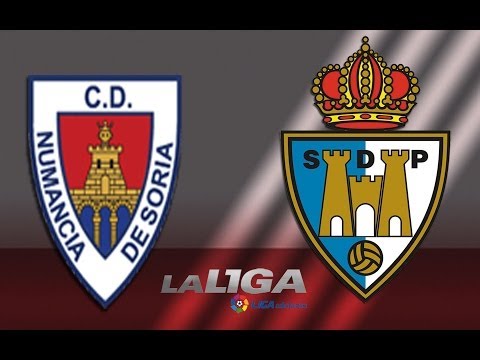 Resumen de CD Numancia (2-0) SD Ponferradina - HD
