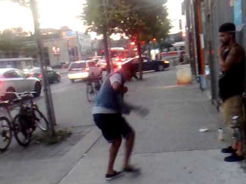 07/05/2012 Rulentlez & Crooked Kid By the Tattoo & Barber Shop