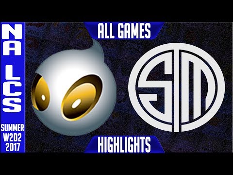 TSM vs Dignitas FULL SERIES Highlights | NA LCS W2D2 Summer Split 2017 | TSM vs DIG