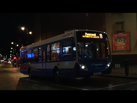 FAST PACED: Route 10 | NK58AGY/39713 - Stagecoach North East: MAN 14.240LF/ADL Enviro 200