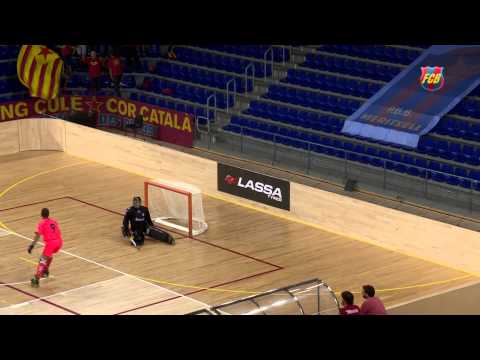 Highlights Barça Lassa (hoquei patins) - Monbus Igualada (3-1)