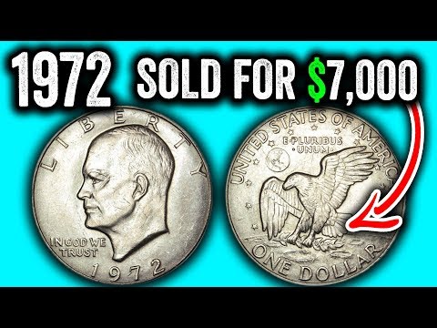1972 IKE DOLLAR COINS WORTH MONEY - EISENHOWER DOLLAR HOW MUCH IS IT WORTH??