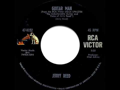1st RECORDING OF: Guitar Man - Jerry Reed (1966 version)
