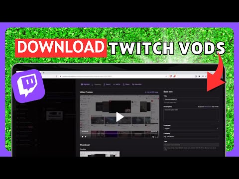 How To Download Twitch Vods (NEW)