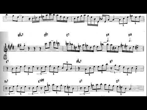 VII. CHURCH SONG  - Bob Mintzer: 14 Blues & Funk Etudes - For Bb