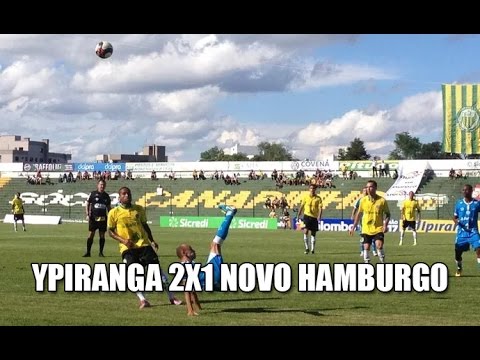 Gols da vitória do Ypiranga sobre o Novo Hamburgo.