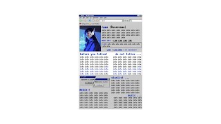 old web themed carrd tutorial - cr carrdcow