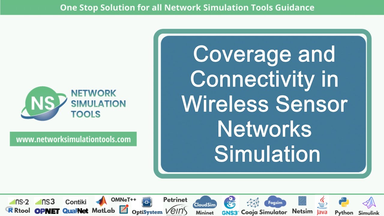 Coverage and Connectivity in Wireless Sensor Networks Simulation | WSN Simulation Projects