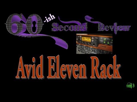 Avid Eleven Rack Guitar Multi-Effects Processor and Pro Tools Interface with original instructions manual image 7