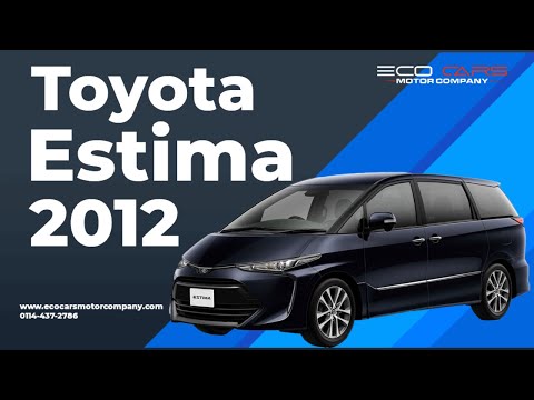 "Toyota Estima 2012 Review: Features, Specs, and Performance"