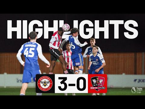 HIGHLIGHTS: Brentford B 3 Exeter City 0 (24/11/25) Premier League Cup | Exeter City Football Club