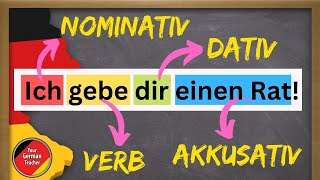 How to use Nominativ, Akkusativ & Dativ | Let's analyze a German text together!