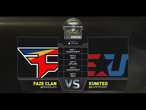 FaZe vs E United - CHAMPIONSHIP SUNDAY-CWL ATLANTA