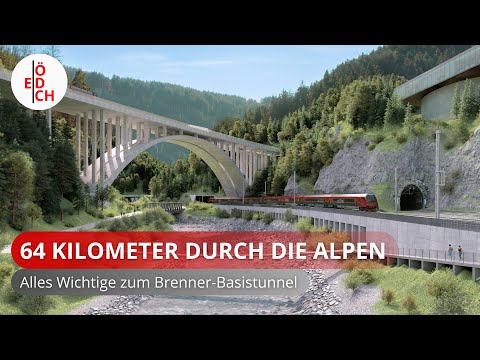 The world's longest underground railway connection: This is the status of the Brenner Base Tunnel...