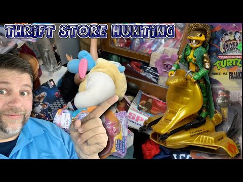 THRIFT Store Picking For Vintage Toys & Collectibles
