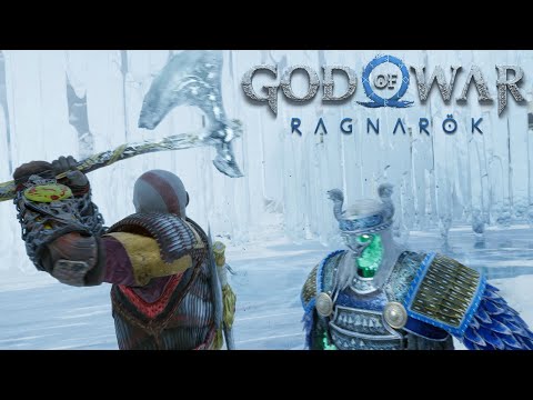 GOD OF WAR RAGNAROK - KRATOS VS FRAEKNI THE ZEALOUS BOSS FIGHT (2nd Berserker Gravestone)