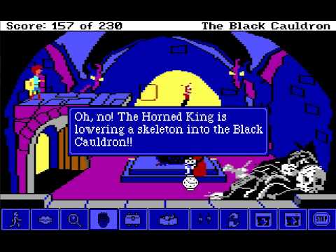Let's Play The Black Cauldron: Point and Click Part 27 - Some Ending