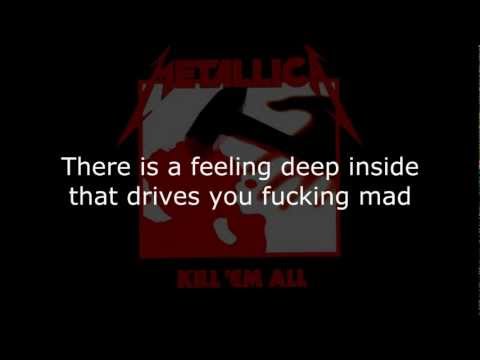 Metallica - Whiplash Lyrics (HD)
