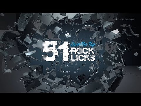 51 Over The Top Rock Licks