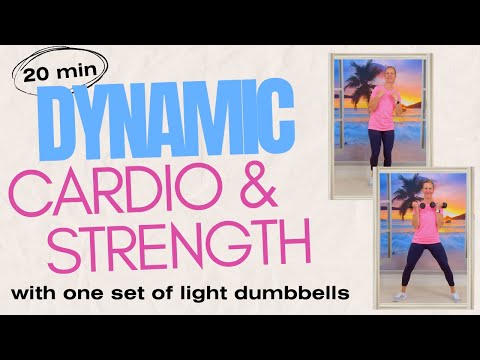 DYNAMIC Cardio, Strength and Ab Workout to BURN FAT and BOOST METABOLISM