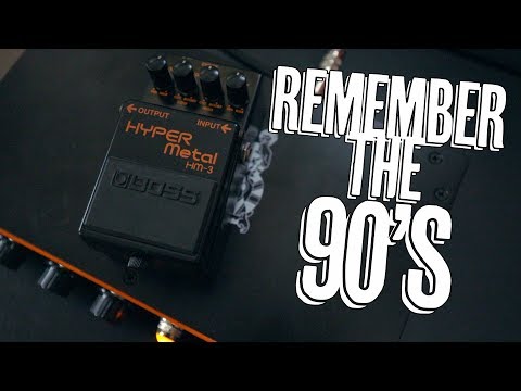 Boss HM-3 Hyper Metal Distortion 1993 - 1998 - Black image 14