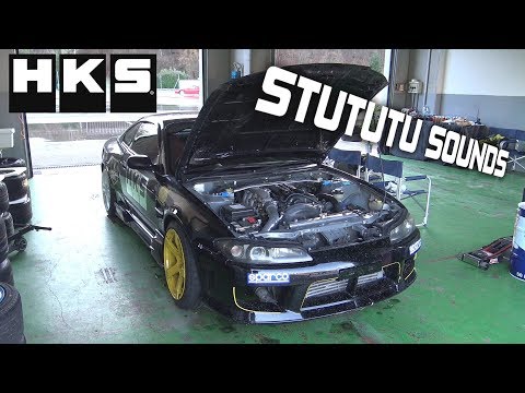Nissan Silvia S15 with HKS GTIII Turbine Kit OnBoard & EPIC Turbo Flutter Sounds!