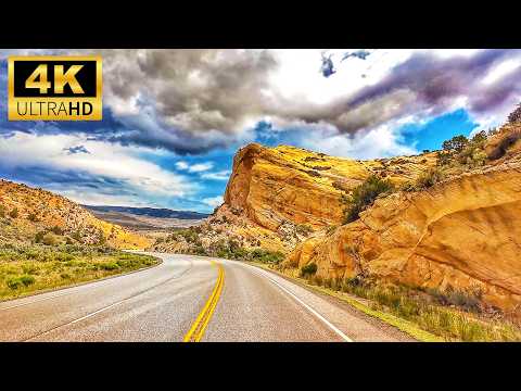 Moab to Yellowstone Complete Scenic Drive | Utah, Colorado and Wyoming in 4K