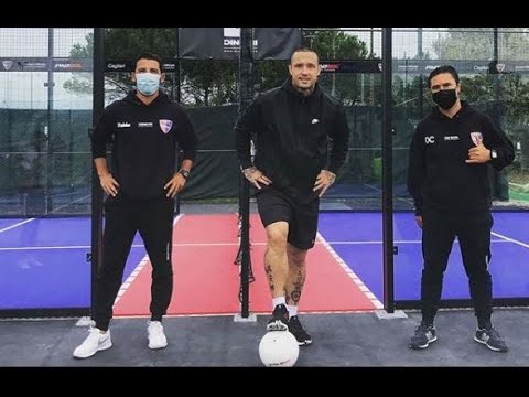 Radja «Ninja» Nainggolan playing Padbol