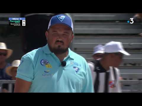 Mondial La Marseillaise à pétanque : 1/2 finale Quintais contre Puccinelli