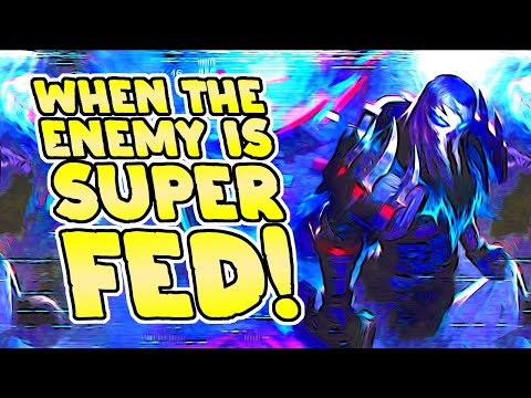 Support Pyke But The Enemy ADC Is Super Fed! - League of Legends