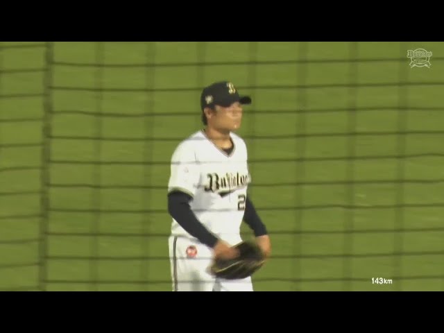 【ファーム】最後は見逃し三振に斬る!! バファローズ・阿部翔太 1イニングを3者凡退に抑える!!  2024年8月31日 オリックス・バファローズ 対 阪神タイガース