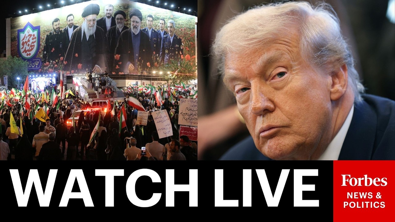 Video | LIVE: President Trump Hosts Event At The White House After Canceling Strike On Iran